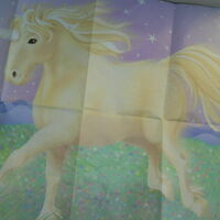 Unicorn Print Poster Printed Wall Hanging Decor - Thumbnail 2