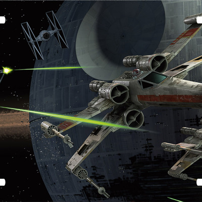 Star wars x wing battle license plate auto truck - Thumbnail 5