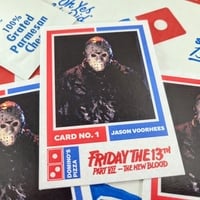 Domino's Pizza - Three (3) Card Horror Custom Trading Card Set - Series 1 Re-Release - Thumbnail 2