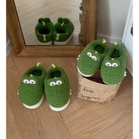 Cute Warm Dinosaur Plush Slippers - Thumbnail 3