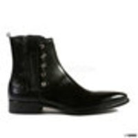 Jo Ghost Mens Italian Parma Doc Nero Black Boots - Thumbnail 1