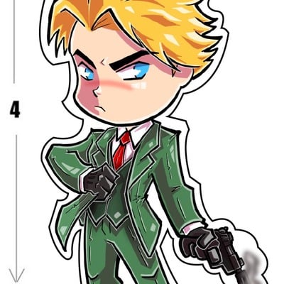 Loid forger sticker (new)