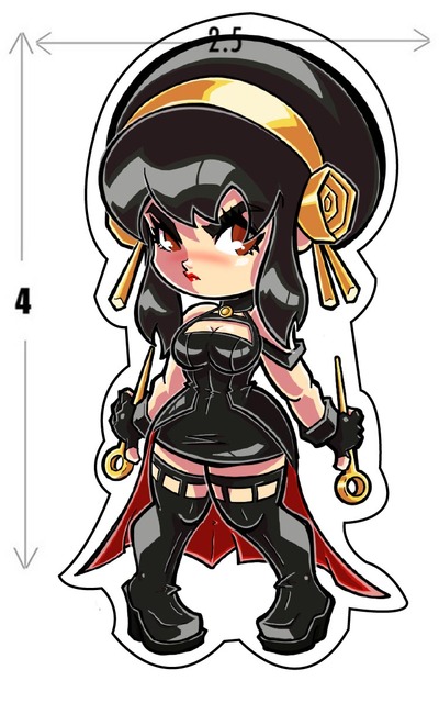 Yor Forger sticker (new)