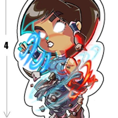 Korra sticker (new)