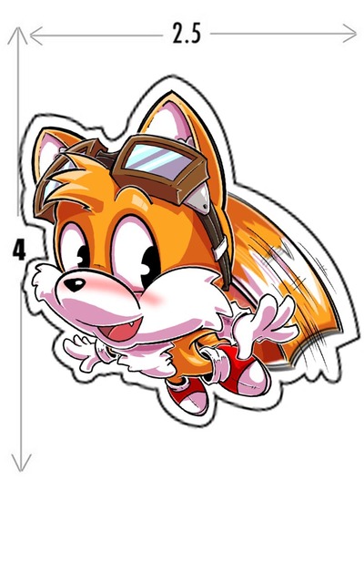 Tails sticker (new)