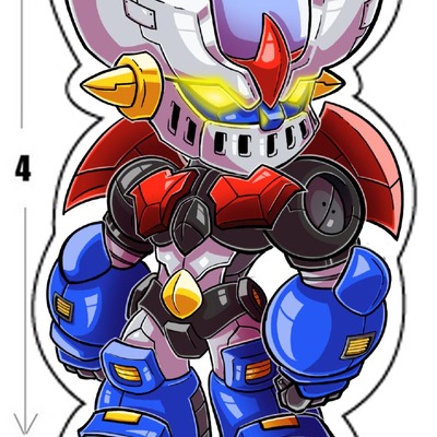 Mazinger z sticker (new)