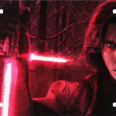 Star wars kylo ren license plate auto truck - Thumbnail 4