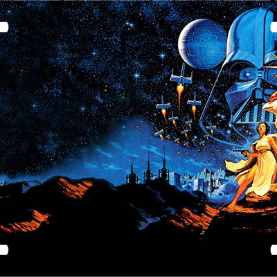 Star wars license plate auto truck - Thumbnail 4