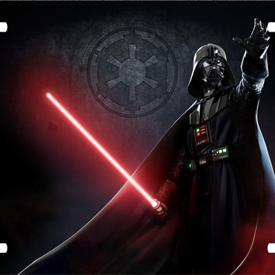 Star wars darth vader license plate auto truck