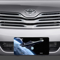 Star Trek Enterprise Vanity License Plate - Thumbnail 1