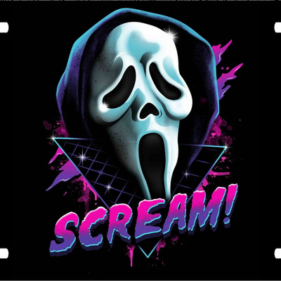 Scream ghostface vanity license plate