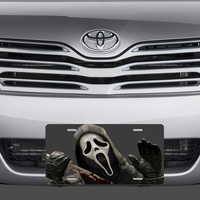 Scream Ghostface Vanity License Plate - Thumbnail 1
