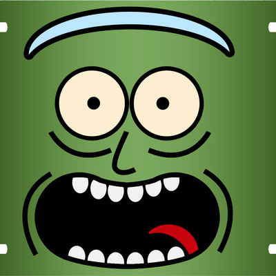 Rick and morty pickle rick vanity license plate