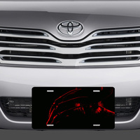 Nightmare on Elm Street Freddy Krueger Vanity License Plate - Thumbnail 1