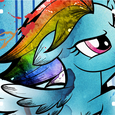 My little pony vanity license plate