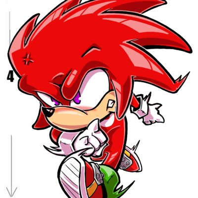 Knuckles sticker (new)