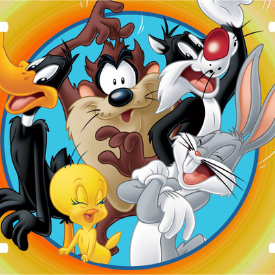 Looney tunes yosemite sam bugs bunny daffy duck taz tweety vanity license plate