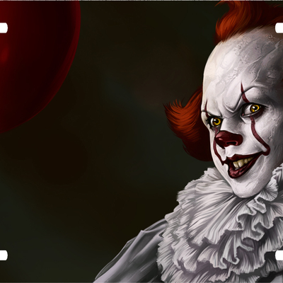 It pennywise vanity license plate