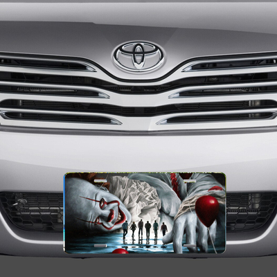 It pennywise vanity license plate