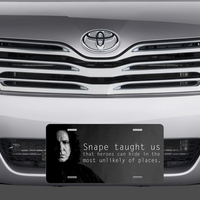 Harry Potter Snape Vanity License Plate - Thumbnail 1