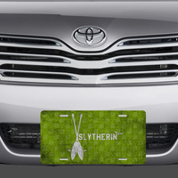Harry Potter Slytherin Quidditch Vanity License Plate - Thumbnail 1