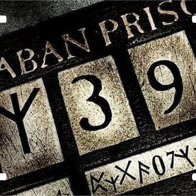 Harry potter azkaban prison vanity license plate