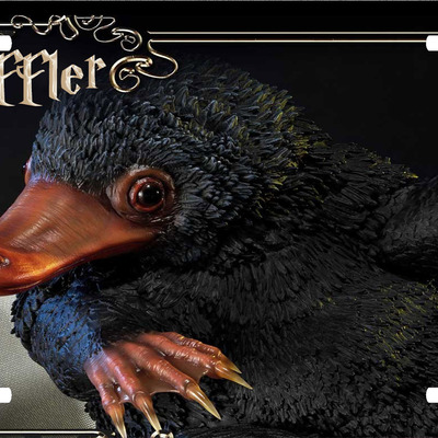 Harry potter niffler vanity license plate