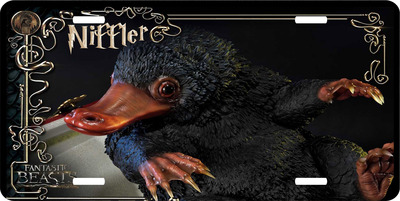 Harry Potter Niffler Vanity License Plate