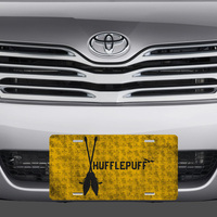 Harry Potter Hufflepuff Quidditch Vanity License Plate - Thumbnail 1