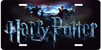 Harry Potter Vanity License Plate