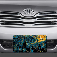 Harry Potter Hogwarts Vanity License Plate - Thumbnail 1