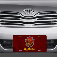 Harry Potter Gryffindor Crest Vanity License Plate - Thumbnail 1