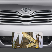 Harry Potter Hogsmeade Howarts Vanity License Plate - Thumbnail 1