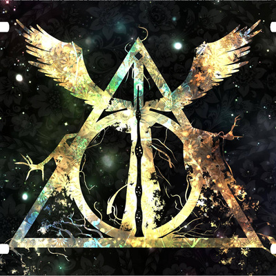 Harry potter deathly hollows vanity license plate