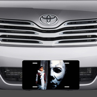 Halloween Michael Myers Horror Vanity License Plate - Thumbnail 1