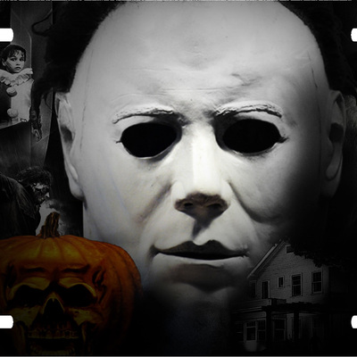 Halloween michael myers horror vanity license plate