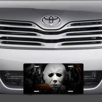 Halloween Michael Myers Horror Vanity License Plate - Thumbnail 1