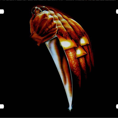 Halloween michael myers horror vanity license plate