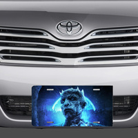 Game of Thrones White Walker Night King Vanity License Plate - Thumbnail 1