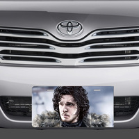 Game of Thrones Jon Snow Vanity License Plate - Thumbnail 1