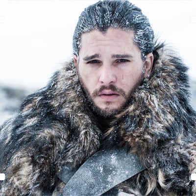 Game of thrones jon snow vanity license plate