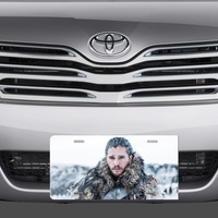 Game of Thrones Jon Snow Vanity License Plate - Thumbnail 1