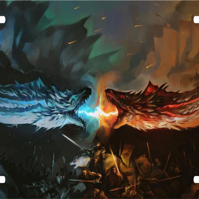 Game of thrones dragon vanity license plate