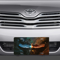 Game of Thrones Dragon Vanity License Plate - Thumbnail 1