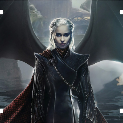 Game of thrones daenarys vanity license plate