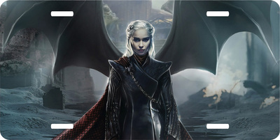 Game of Thrones Daenarys Vanity License Plate