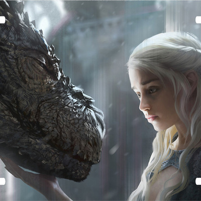 Game of thrones daenarys vanity license plate