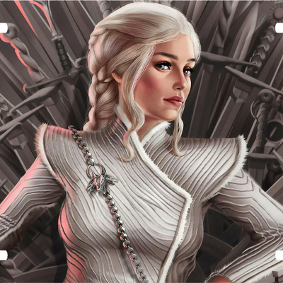 Game of thrones daenarys vanity license plate