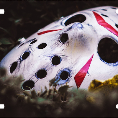 Friday the 13th jason voorhees mask vanity license plate