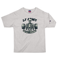 "LF Army: DeadLIFT Defiance" Men's Champion T-Shirt - Thumbnail 1